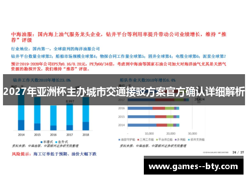 2027年亚洲杯主办城市交通接驳方案官方确认详细解析 2027年亚洲杯主办城市交通接驳方案官方确认详细解析